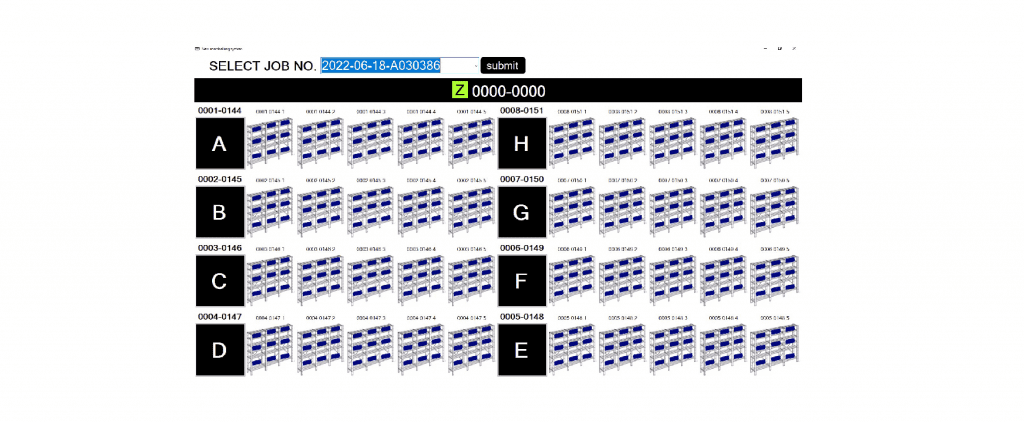 Marshalling system