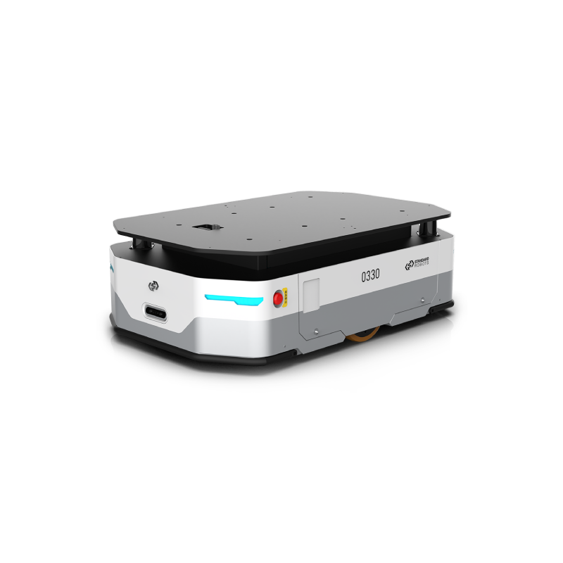 หุ่นยนต์ AMR Standard Robot รุ่น OASIS-300EL ฐานกว้าง โครงสร้างมั่นคง รับน้ำหนัก 300kg