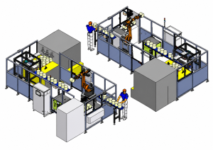 Robotic Parts Transfer & Stocker